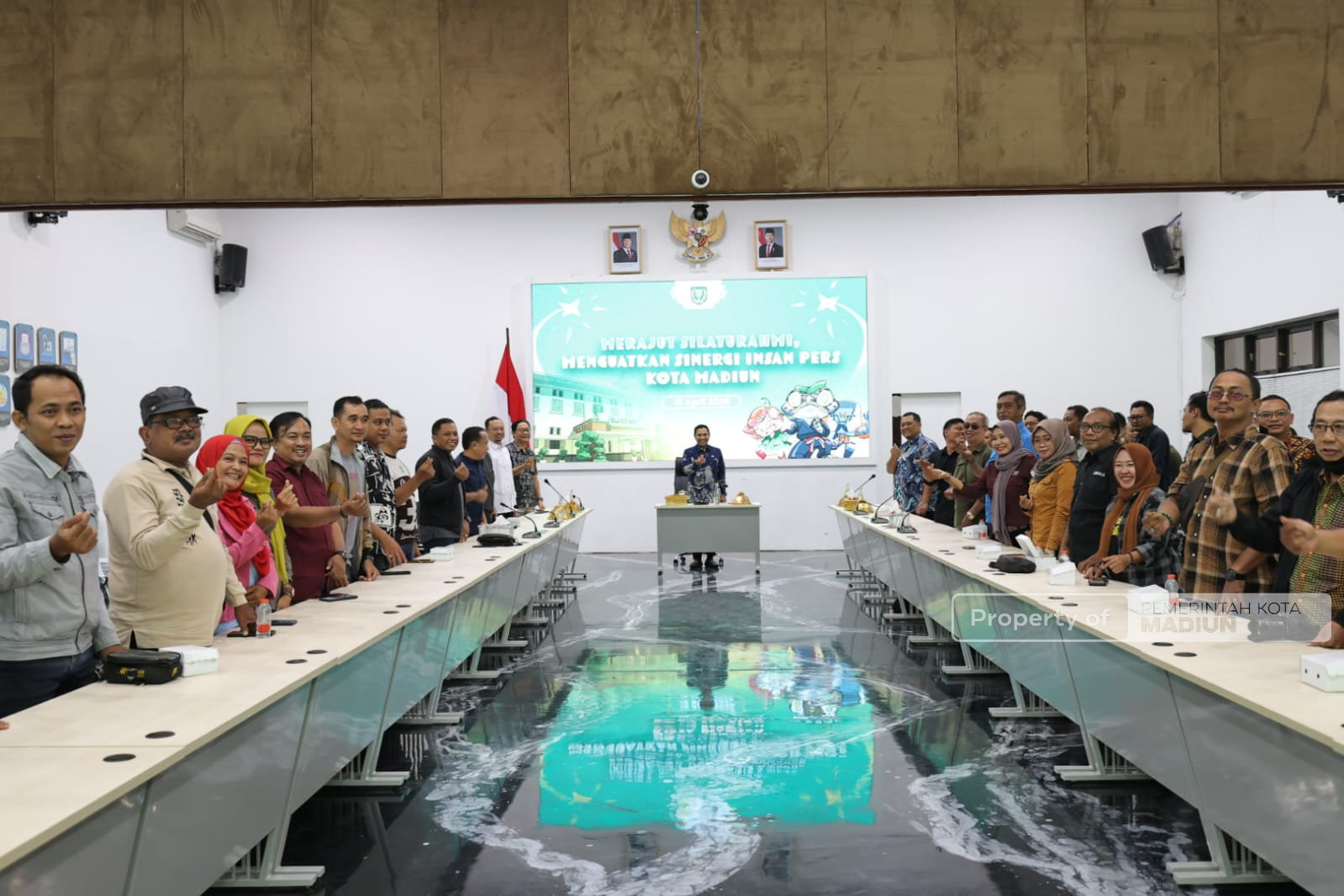 Jalin Sinergitas dengan Awak Media, Plt Wali Kota Minta Pers Kawal Pemerintah