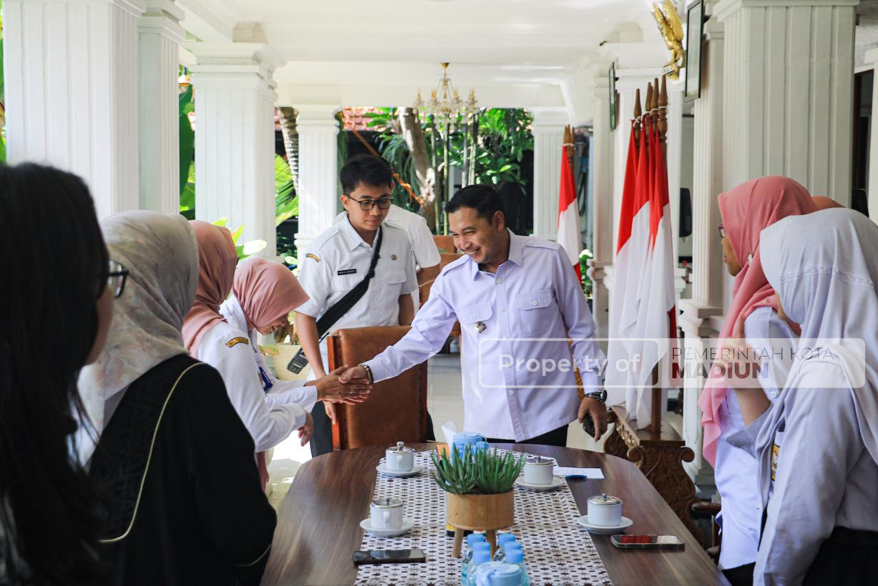 Bakal Ikuti Lomba Science Castle Asia di Malaysia, Dua Siswa SMPN 1 Kota Madiun Sowan ke Balaikota