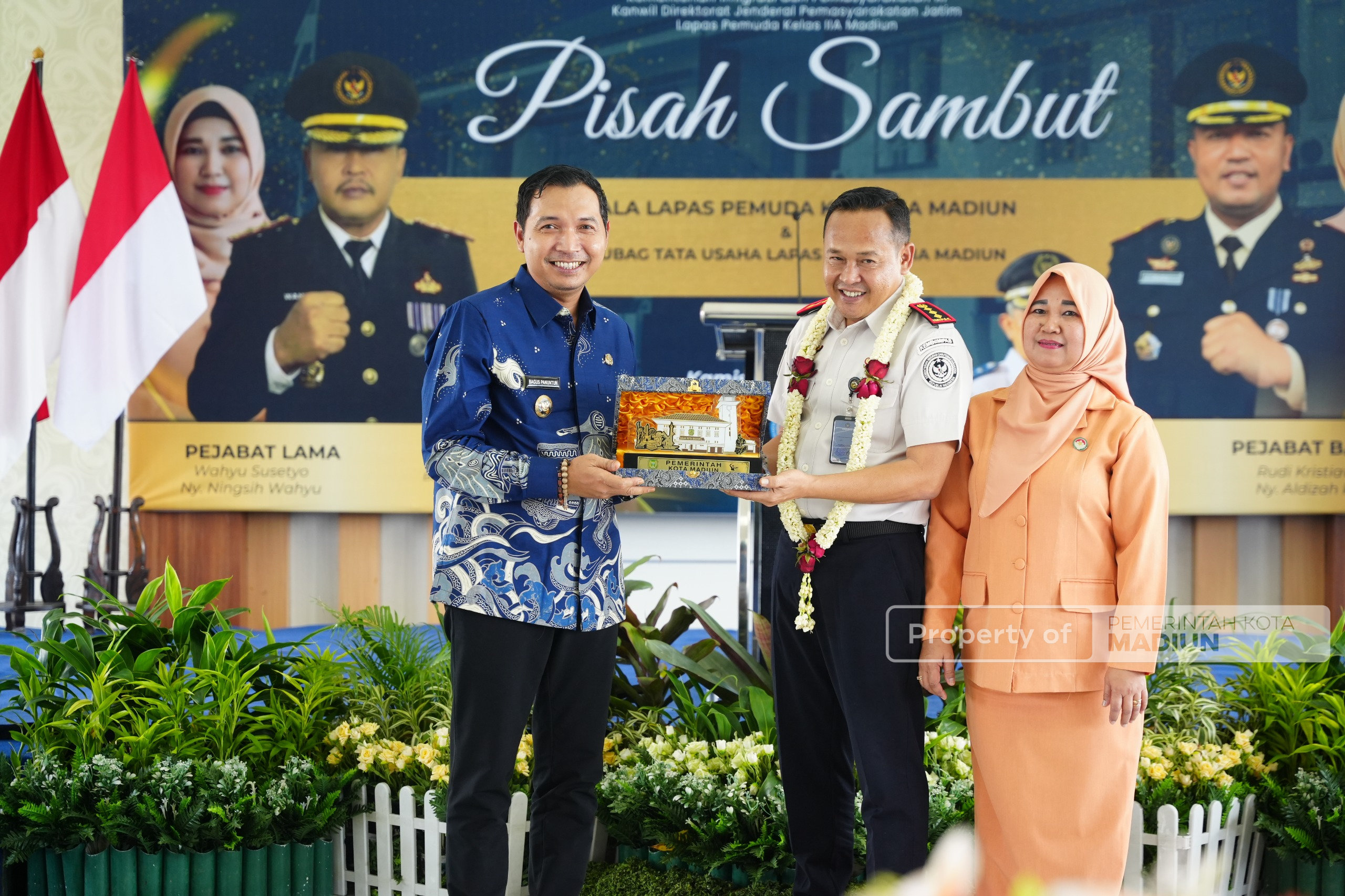 Hadiri Pisah Sambut Kalapas Lapas Pemuda IIA Madiun, Pemkot Dorong Penguatan SDM dan Inovasi