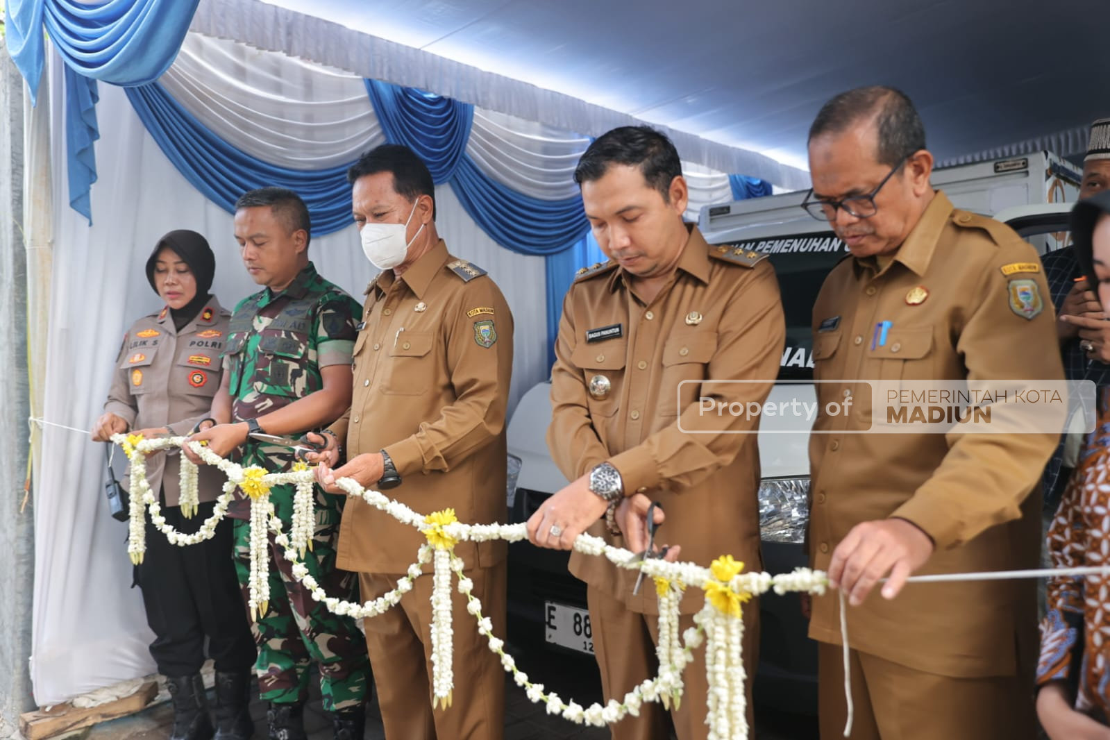 Jadi Dapur MBG Kedelapan, Wali Kota Madiun Resmikan Operasional SPPG Adzkia Nugraha