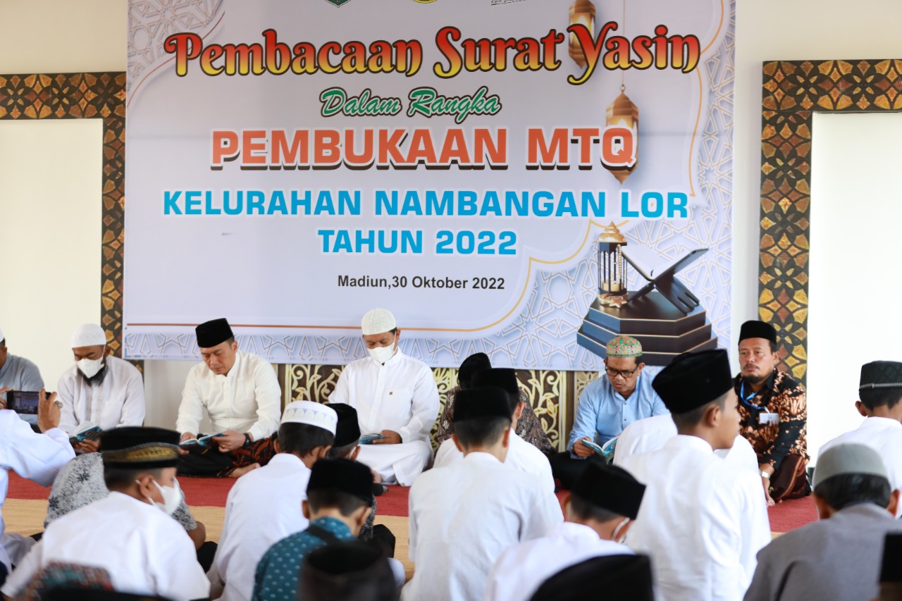 Buka MTQ Kelurahan Nambangan Lor, Wali Kota Harapkan Generasi Qurani