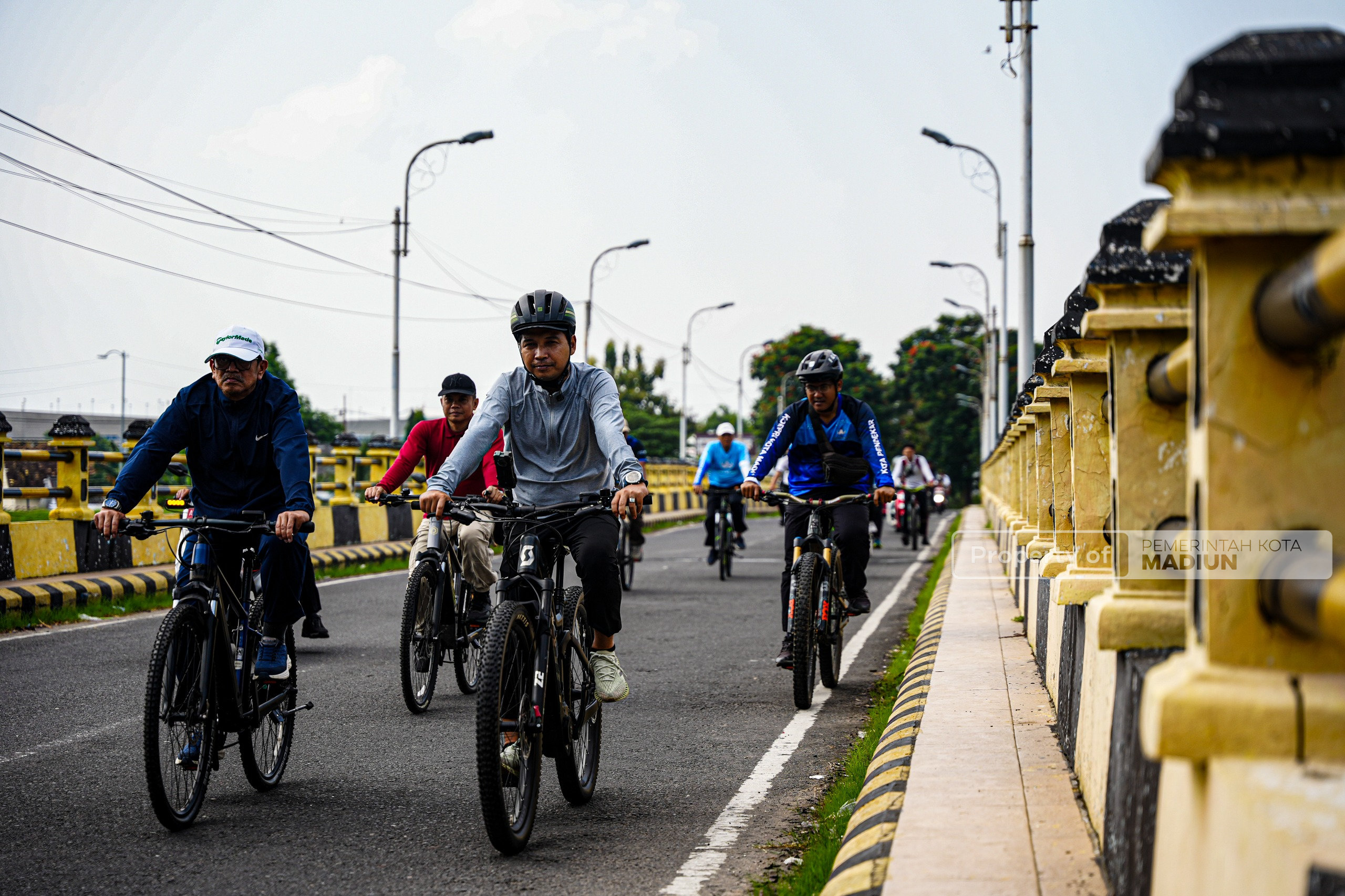 Gowes Bareng OPD, Plt Wali Kota Madiun Bidik Penataan Pasar hingga Wisata Ziarah