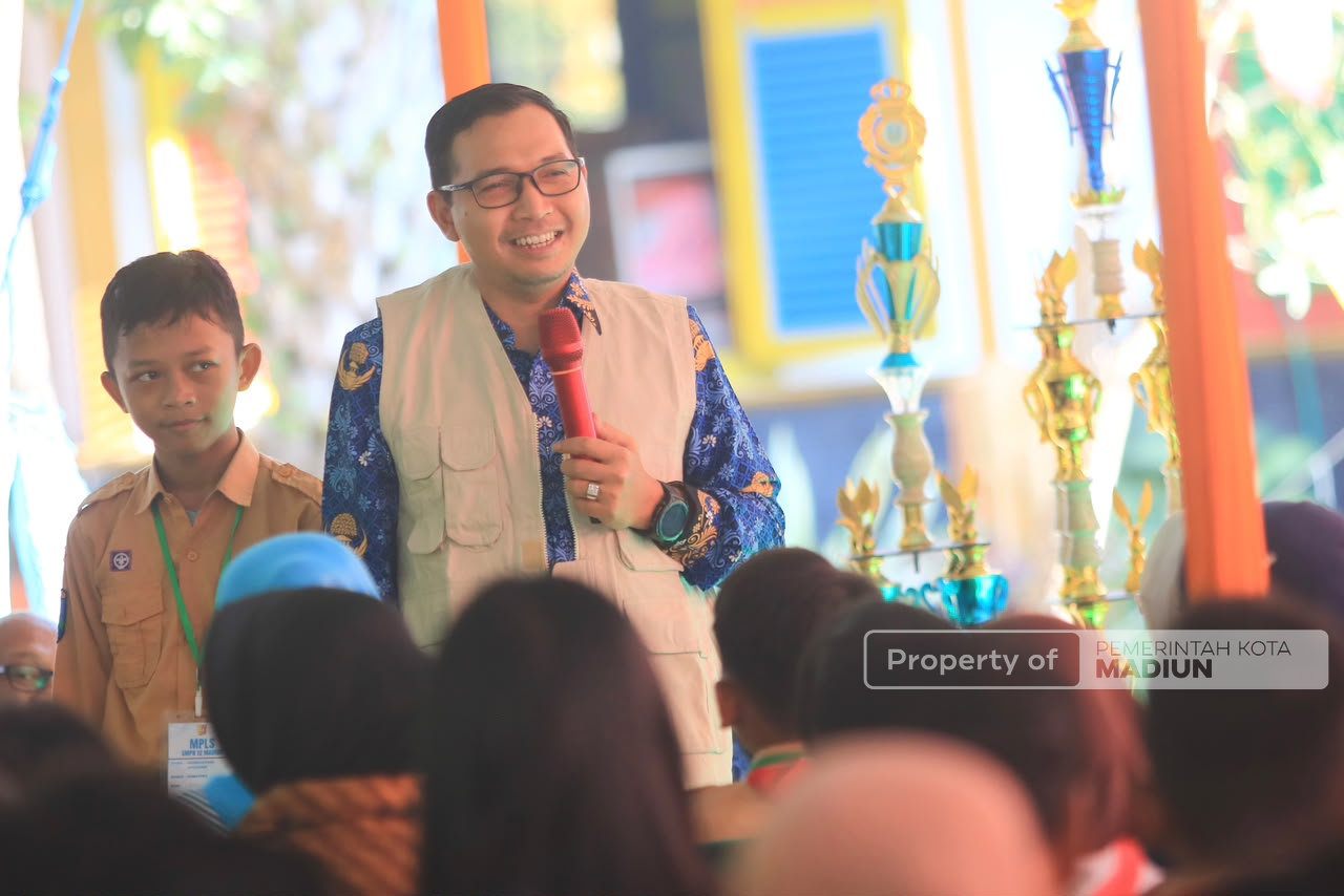 Cetak Generasi Cerdas dan Berkarakter, Plt Wali Kota Madiun Perkuat Pendidikan Karakter Sejak MPLS