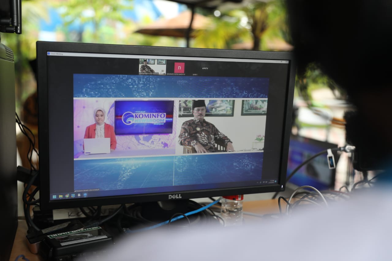 Jadi Narsum GPR TV, Wali Kota Sampaikan Terobosan Dapur Umum Gas Metan
