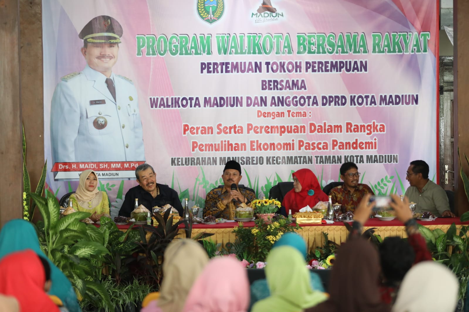 Gelar Pertemuan Dengan Perwakilan Organisasi Masyarakat Dan DPRD, Wali Kota Bahas Rencana Pembangunan