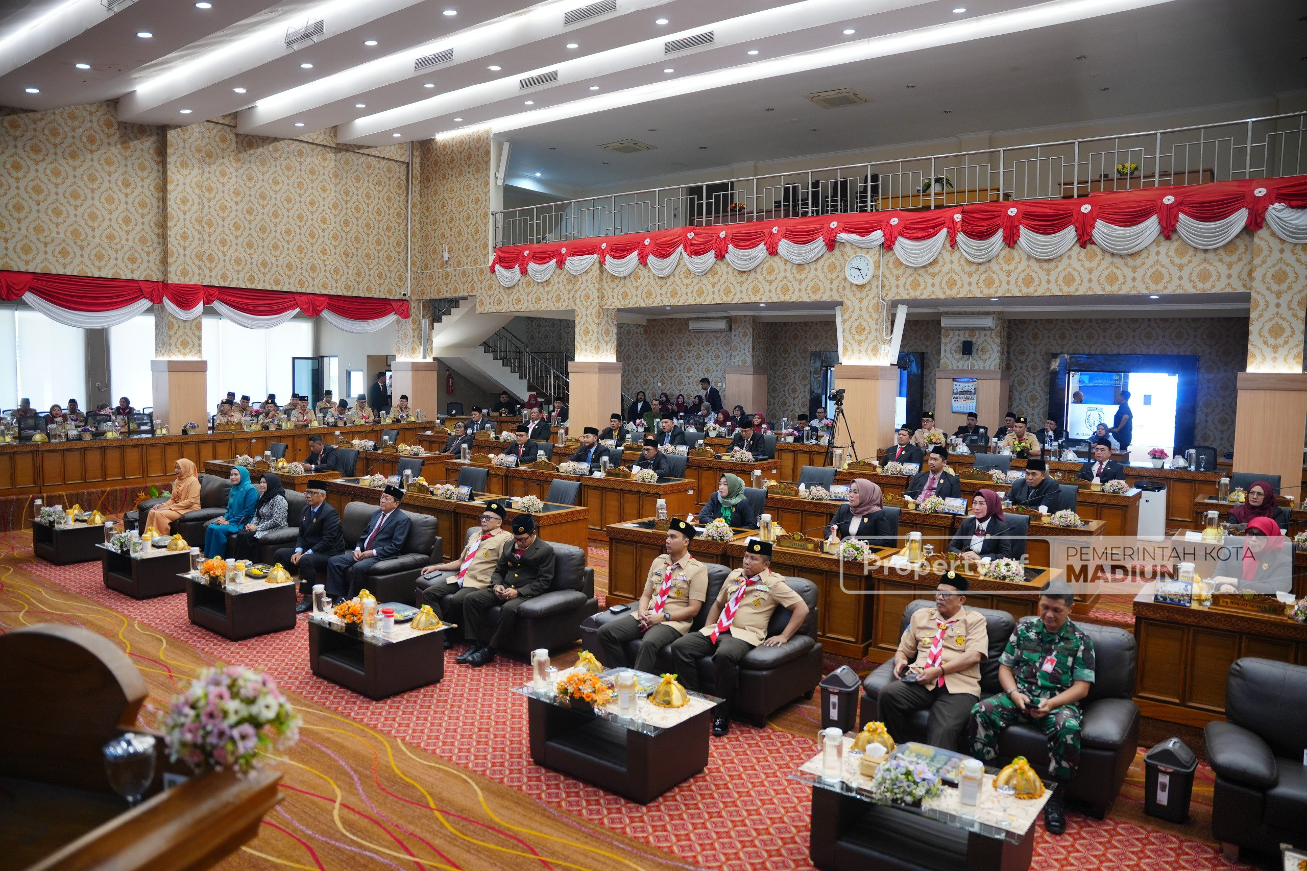 Dengarkan Pidato Kenegaraan Presiden, Pemkot Madiun Tegaskan Komitmen Selaraskan Program Nasional