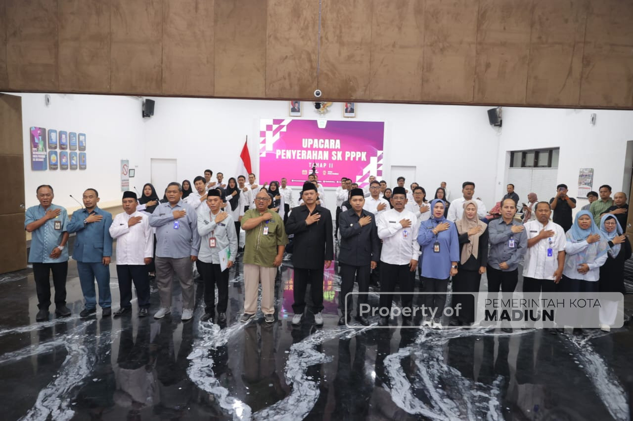 Lantik PPPK Tahap II, Wali Kota Ingatkan Tugas adalah Pengabdian