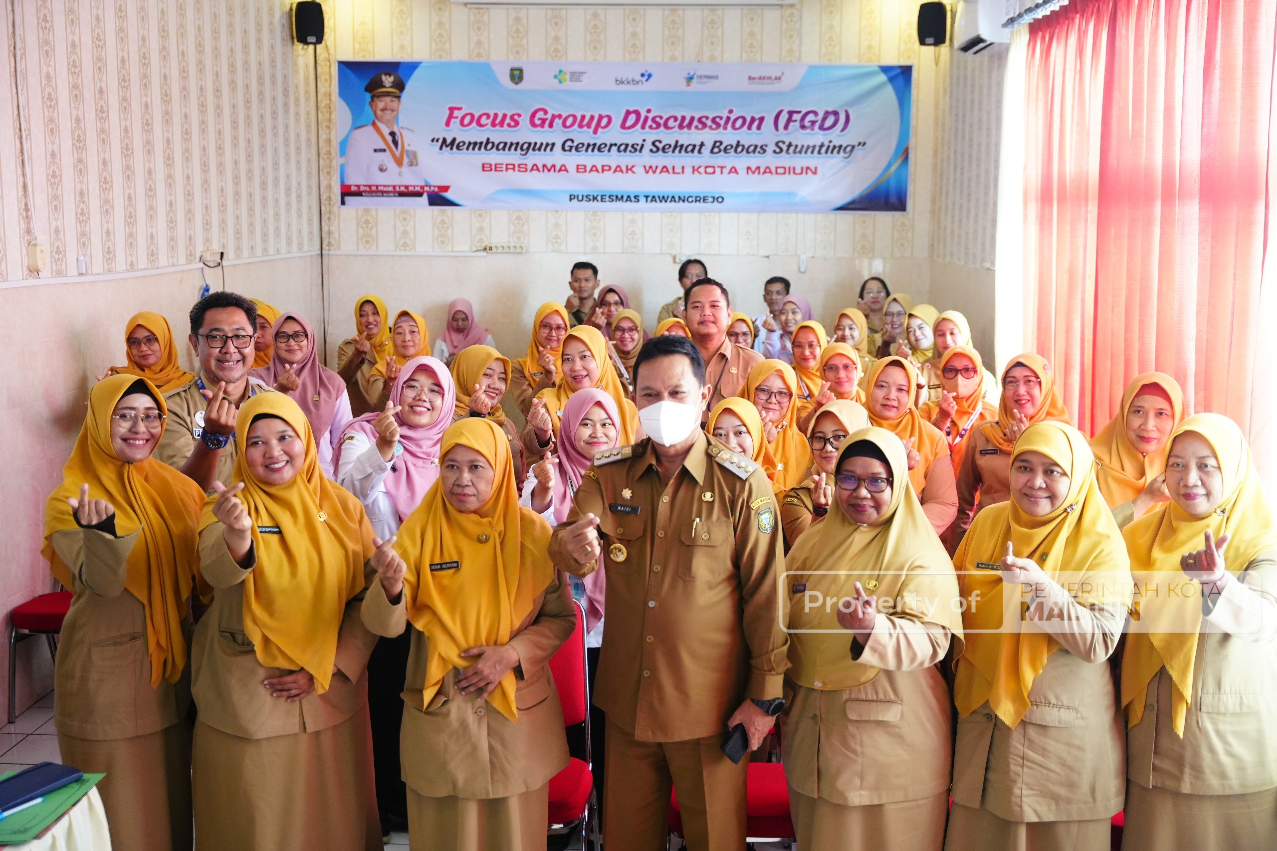 Lewat FGD di Puskesmas Tawangrejo, Wali Kota Dorong Deteksi Dini Stunting