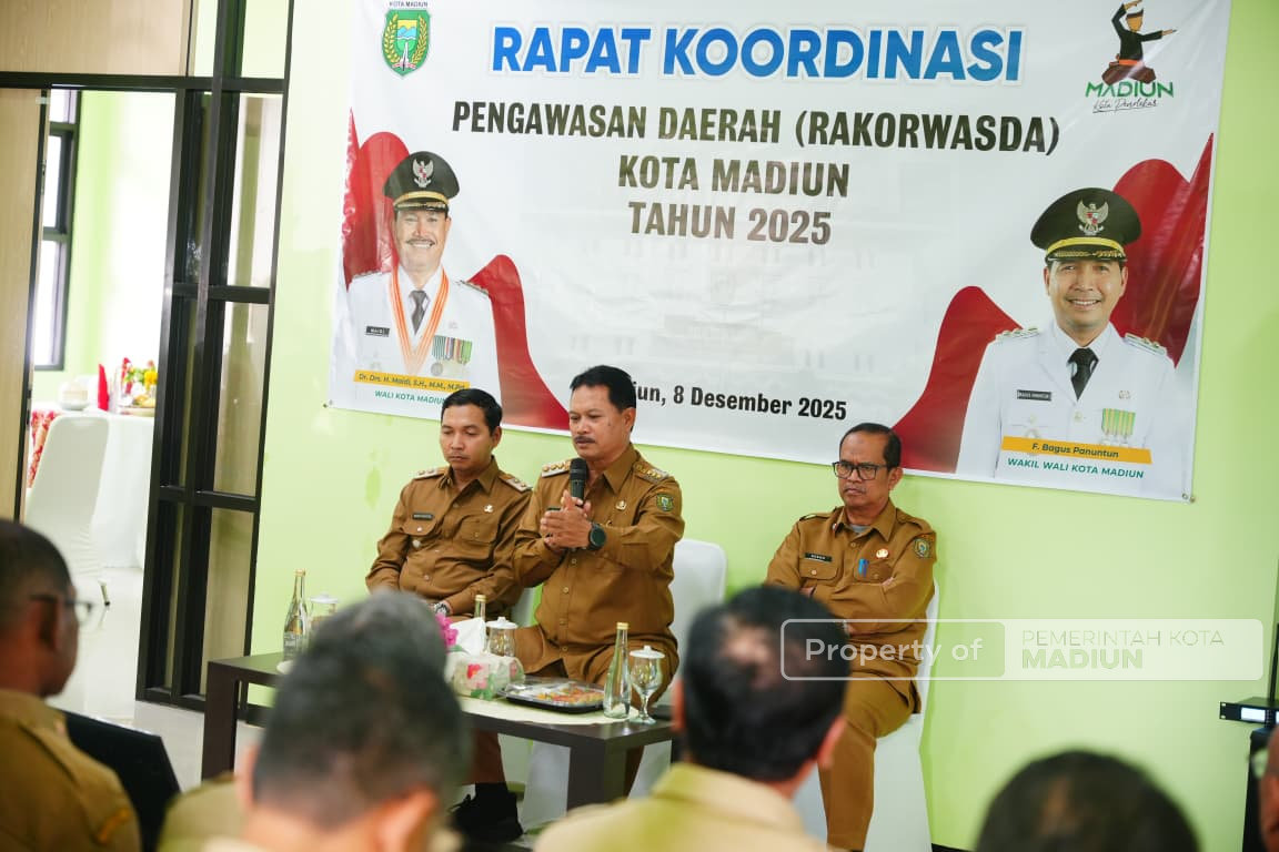 Rakorwasda 2025, Wali Kota Tegaskan Pengawasan dan Tata Kelola Pemerintahan