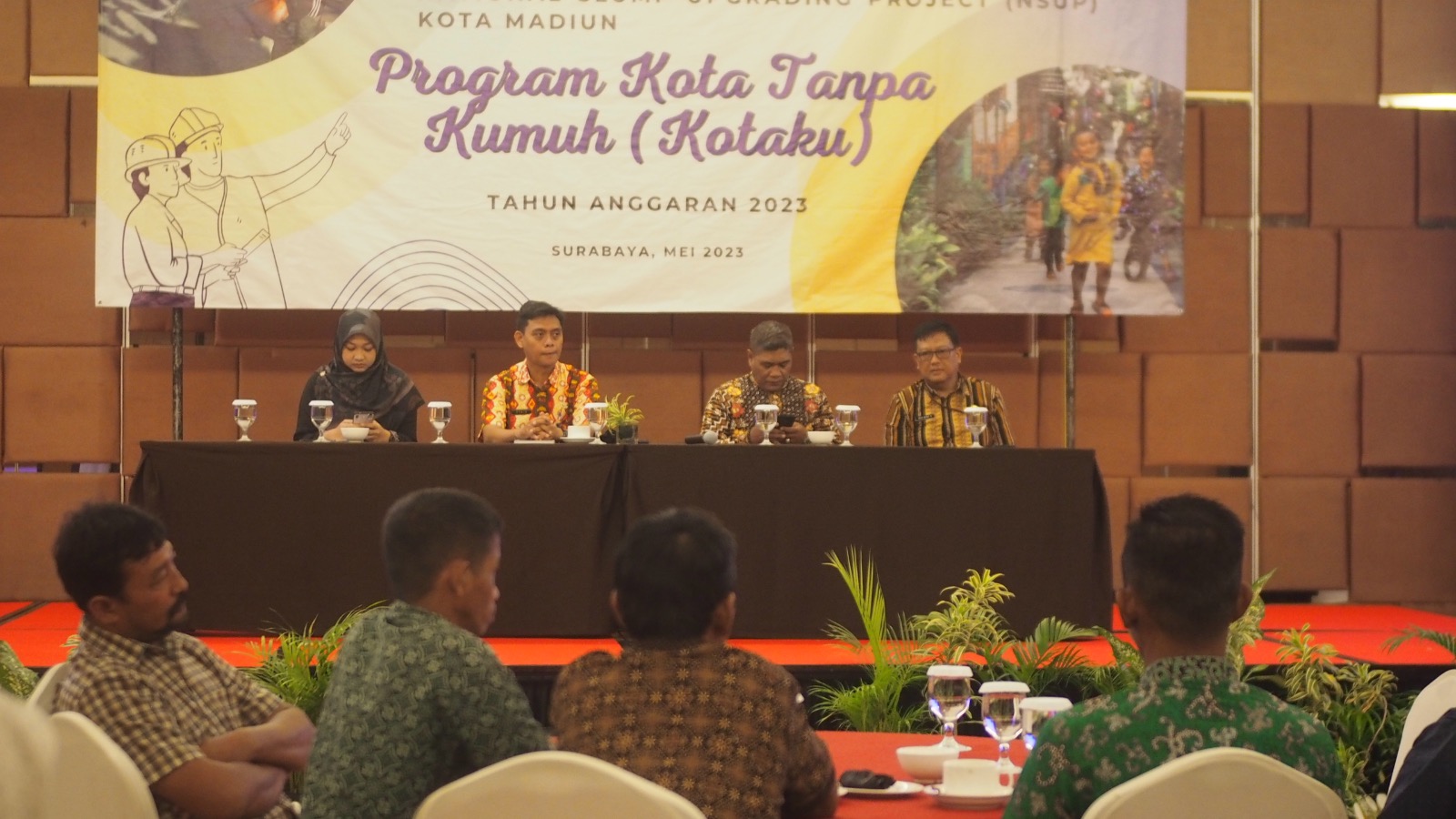 Efektif Tekan Angka Wilayah Kumuh, Pemkot Madiun Siap Lanjutkan Program KOTAKU