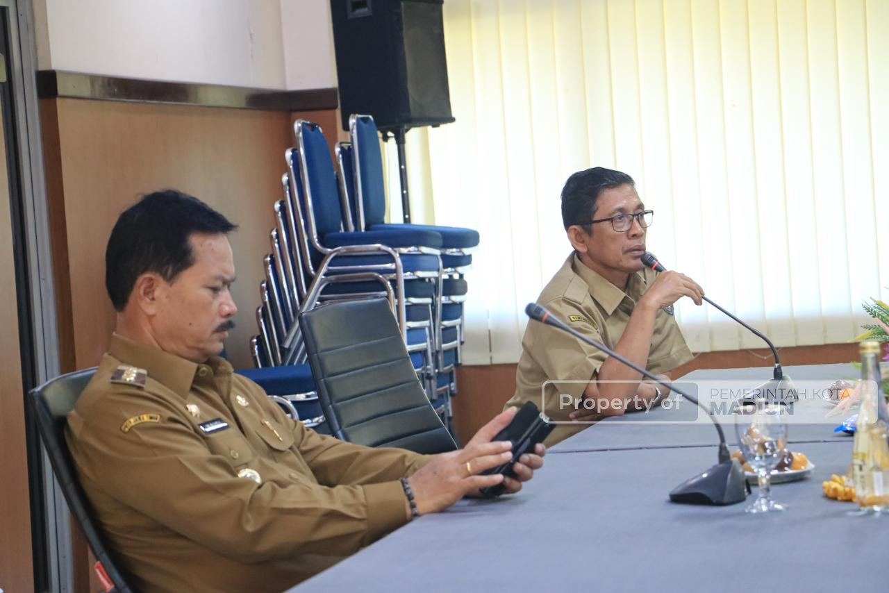 Wali Kota Madiun Pimpin Evaluasi Kinerja Dinas Perkim, Tegaskan Perkim-LH Casing Wajah Kota