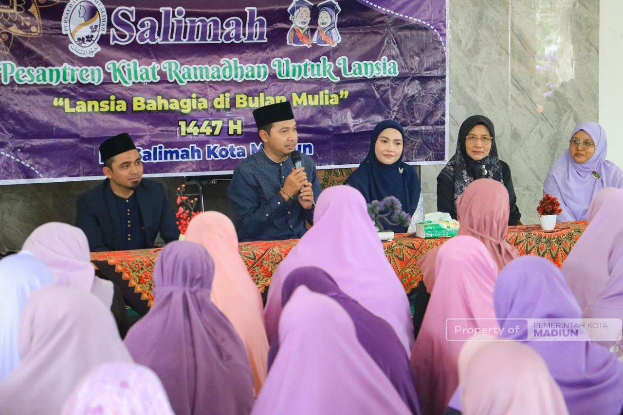 Lansia Lebih Bahagia, Plt Wali Kota Madiun Umumkan Indeks Pembangunan Manusia Kota Madiun Meningkat