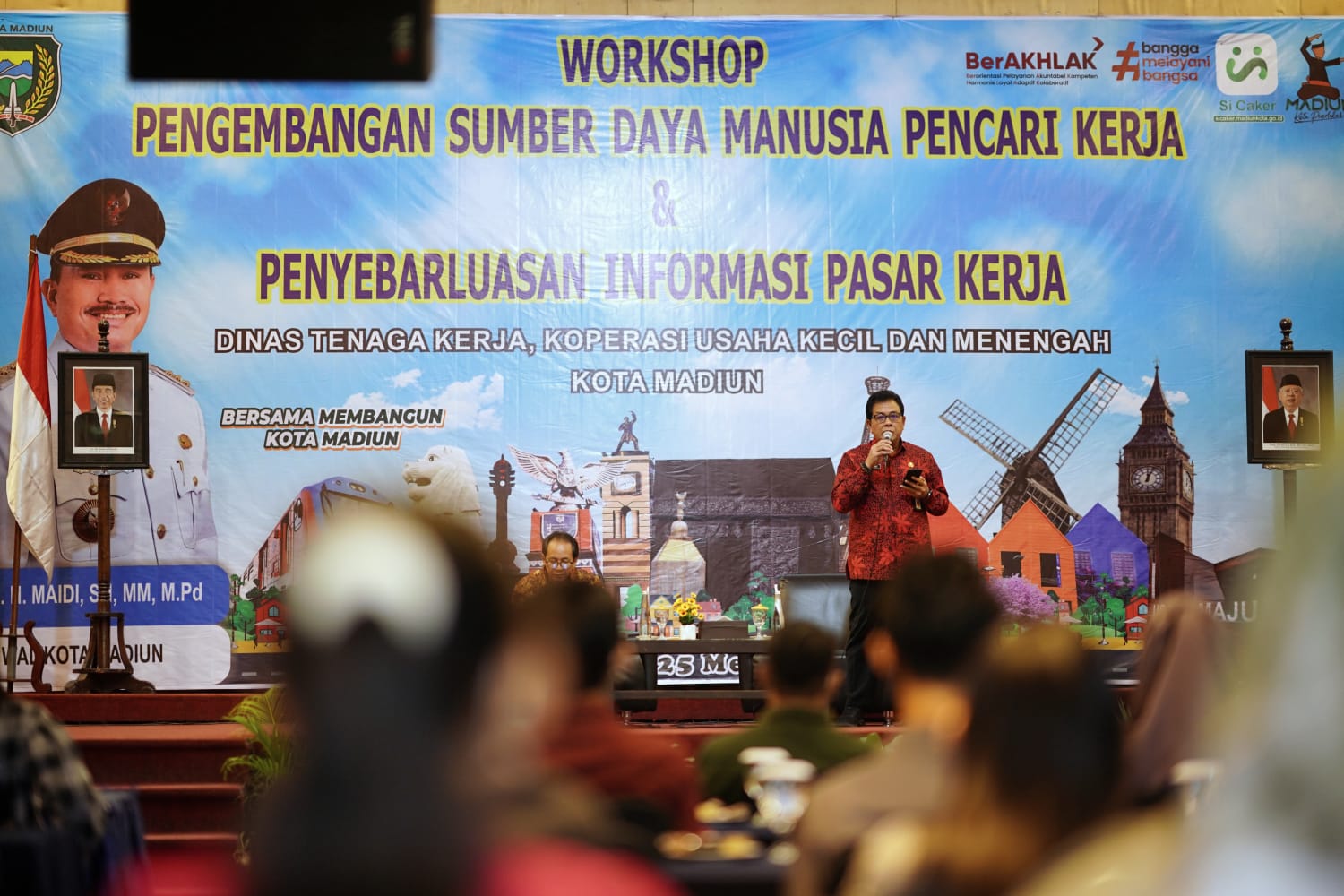 Buka Workshop Pengembangan SDM Pencaker, Wali Kota Pesan Tingkatkan Skill