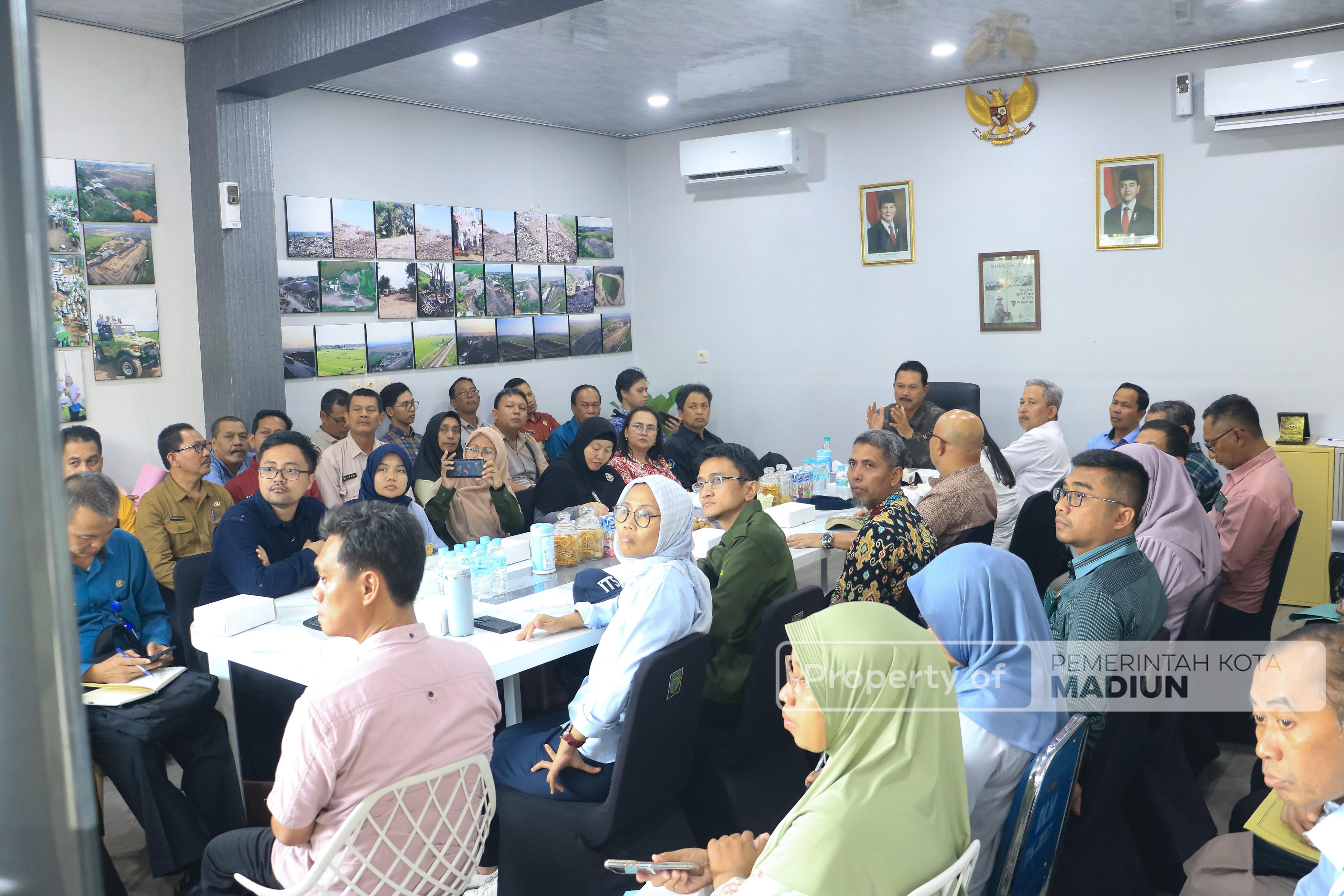 Terima Audiensi BBWSB Solo dan Tim ITS,  Wali Kota Madiun Bahas Pengembangan Kota dan Peningkatan SDM