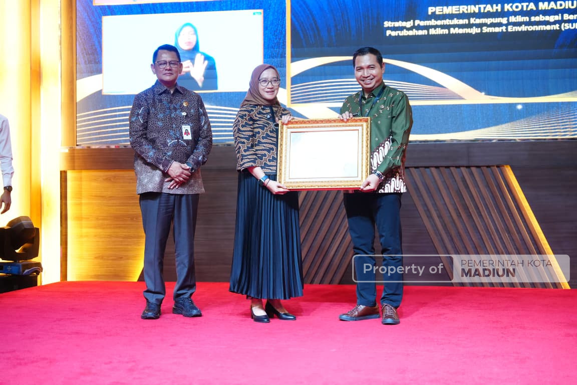 Berhasil Bentuk 60 Kampung Iklim, Kota Madiun Dapat Penghargaan OPSI 2025