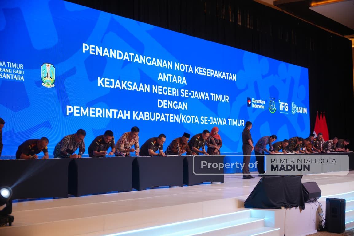 Dukung Penuh Layanan Restorative Justice, Wali Kota Tanda Tangani Nota Kesepakatan dengan Kajari