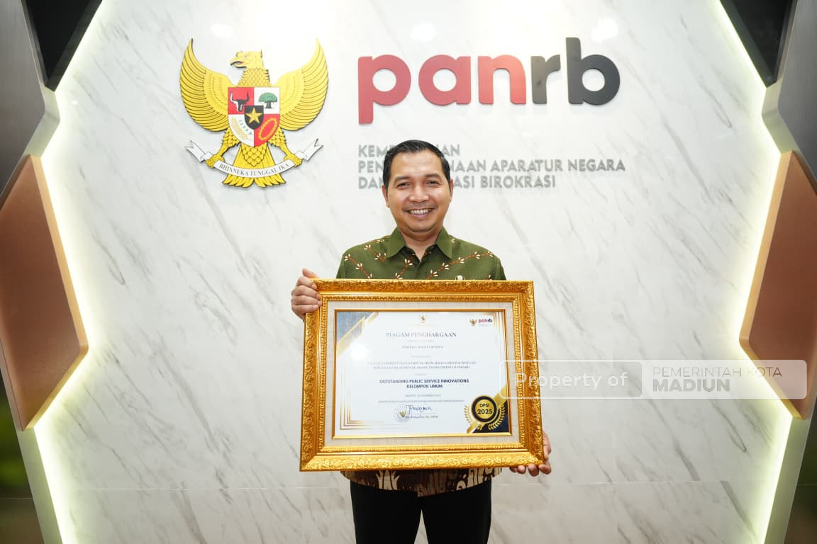 Berhasil Bentuk 60 Kampung Iklim, Kota Madiun Dapat Penghargaan OPSI 2025