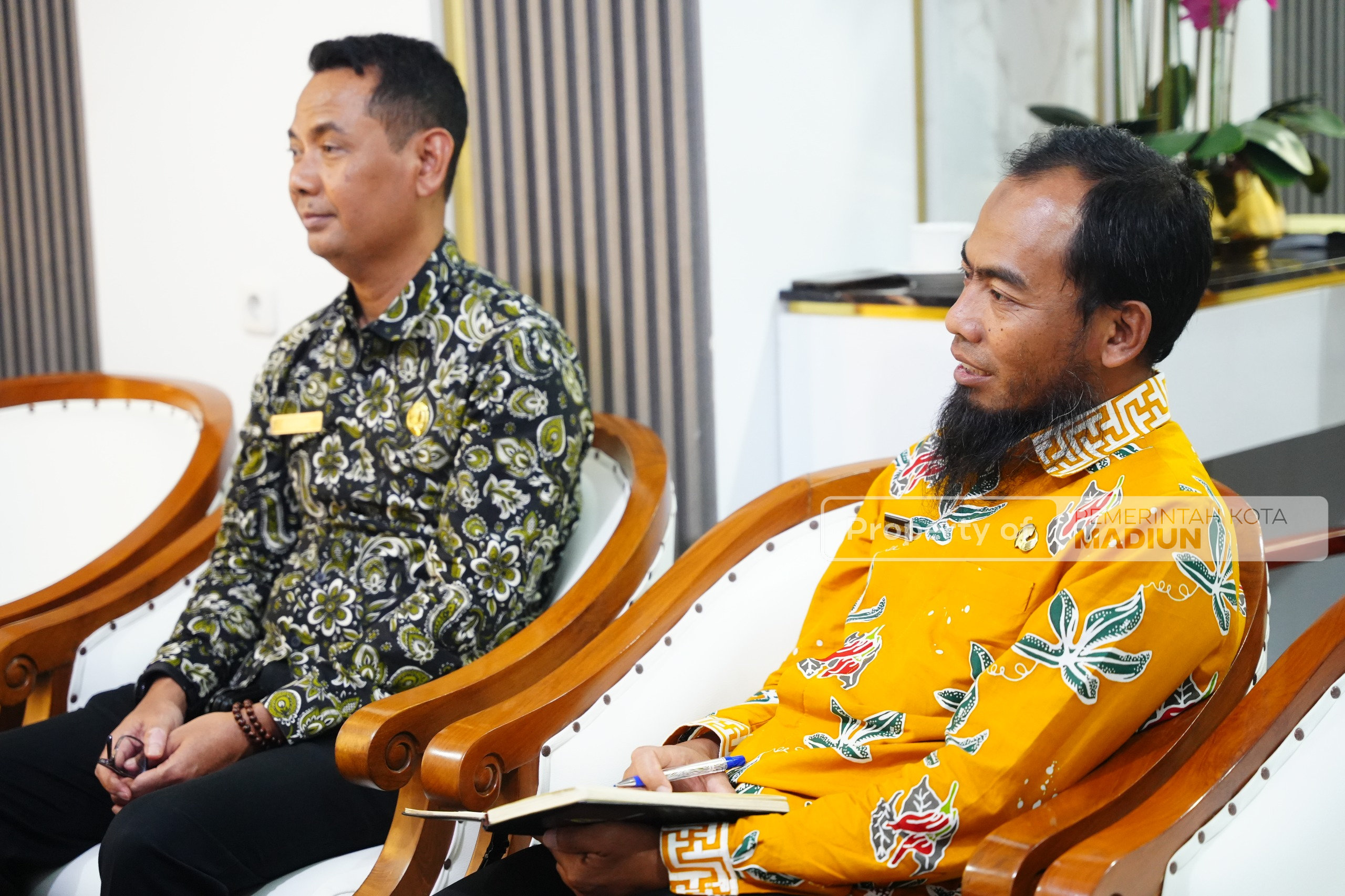 Wawali Madiun Terima Dua Aspirasi Sekaligus, Dorong Ekonomi Kreatif dan Layanan Haji Modern
