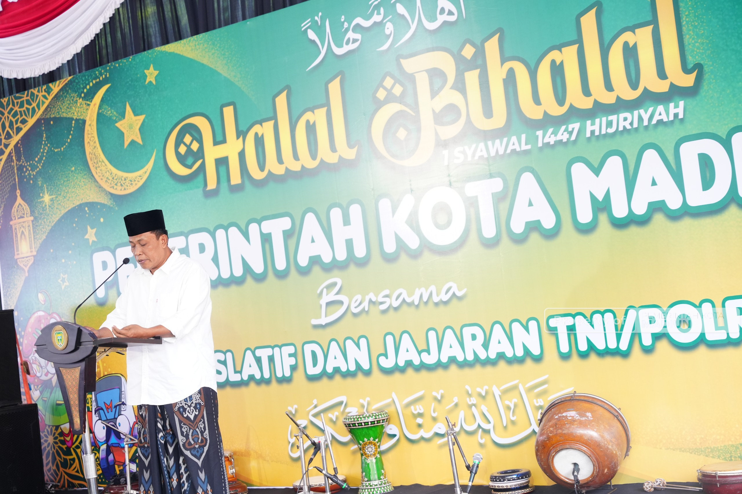 Halal Bihalal Pemkot Madiun, Plt Wali Kota Tekankan Peningkatan Pelayanan dan Sinergitas Bersama Forkopimda