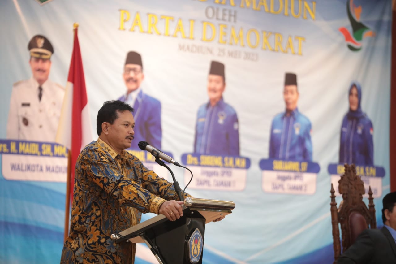 Beri Sambutan Pada Reses Demokrat, Wali Kota Ajak Kuatkan Sinergi Membangun Kota