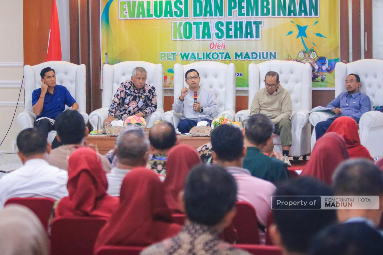 Evaluasi Kota Sehat, Plt Wali Kota Tekankan Dampak Nyata dan Kesiapan Lapangan