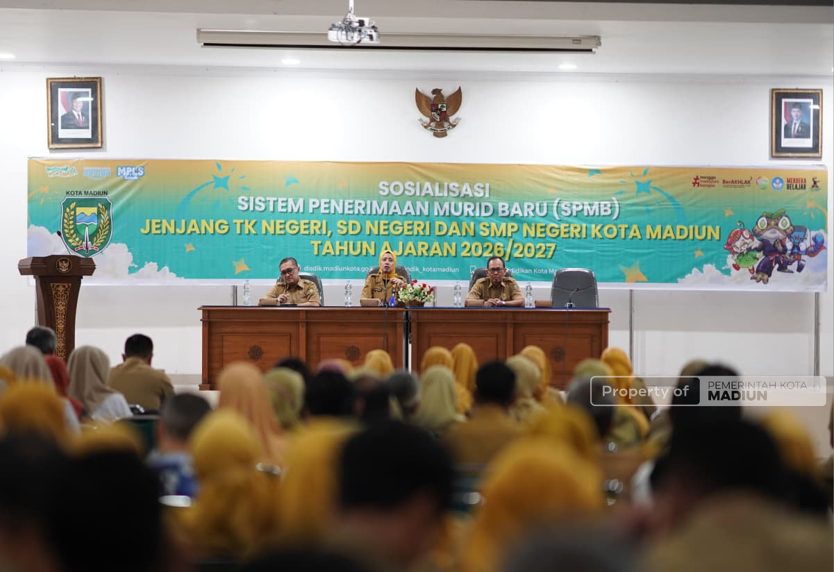 SPMB 2026 Kota Madiun Terapkan Sejumlah Perubahan, Pendaftaran Full Daring
