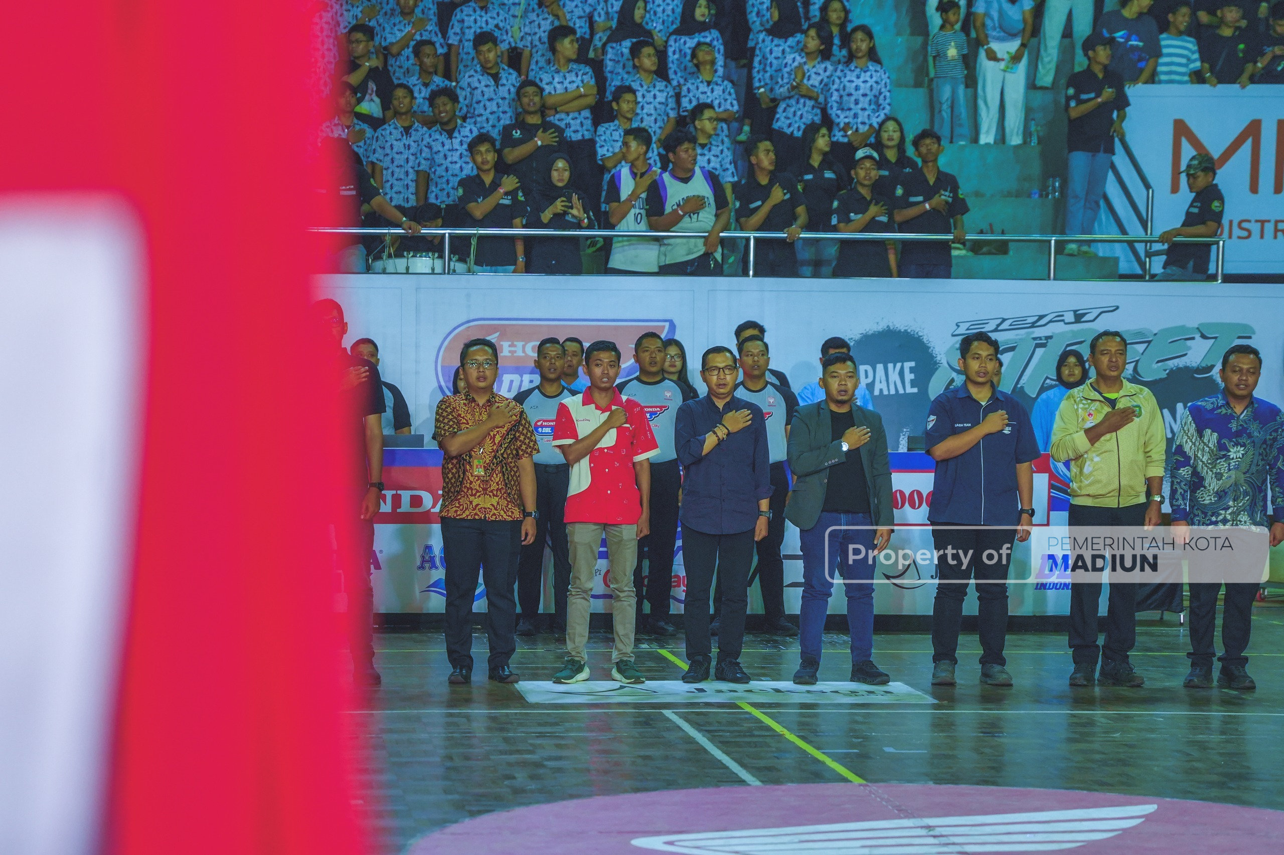 Hadiri Partai Puncak Honda DBL, Plt Wali Kota Apresiasi Penyelenggara